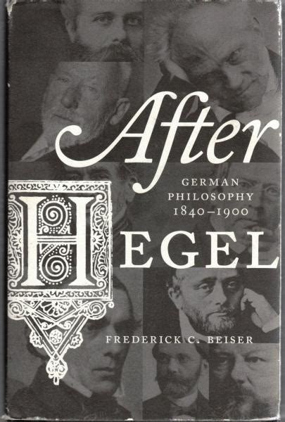 after hegel german philosophy 1840 1900 Epub